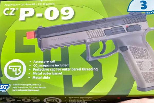 ASG CZ P-09 Airsoft Pistol