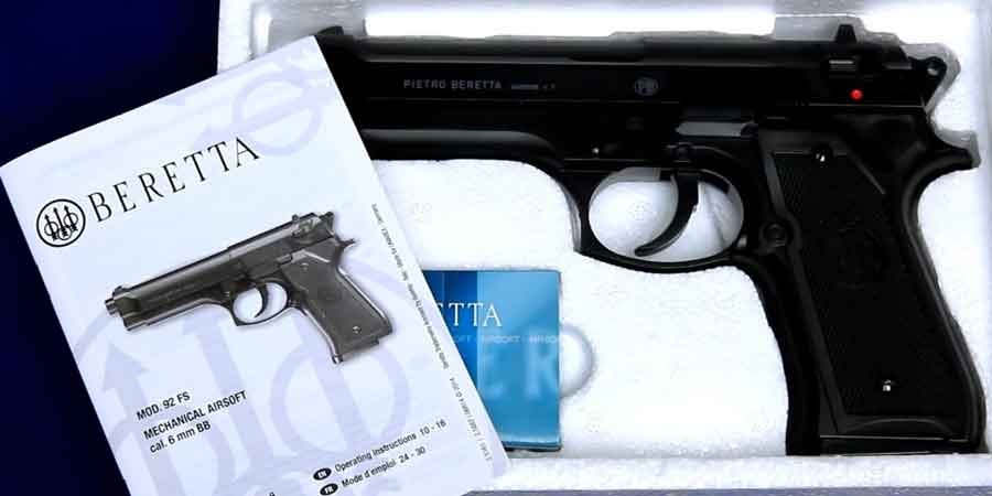 Elite Force Beretta 92 FS 6mm BB Pistol Airsoft