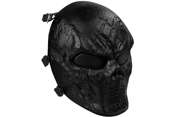 OutdoorMaster Full Face Airsoft Mask with Metal Mesh Eye Protection Review