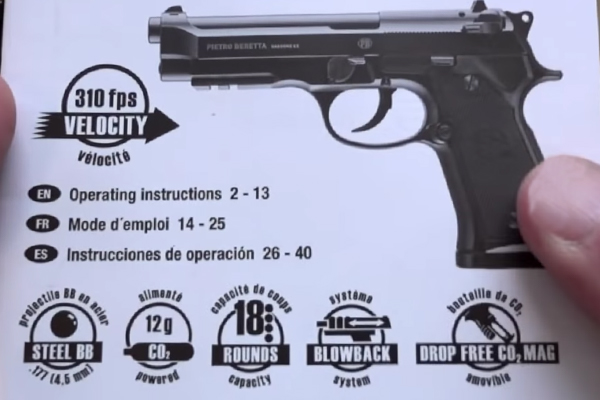 Umarex Beretta M92 A1 Manual