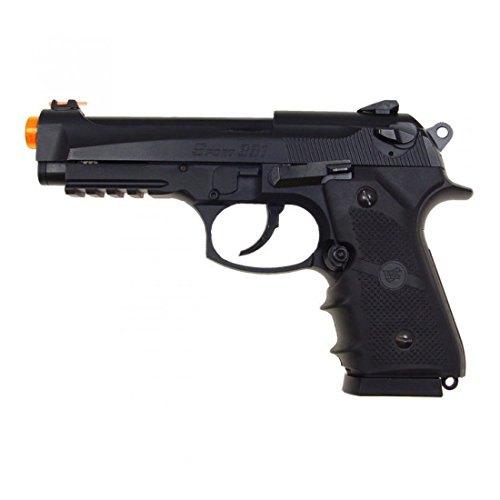 500 FPS WG Airsoft Metal M9 Beretta Blowback Gas Gun Pistol