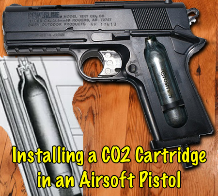 How To Put A CO2 Cartridge In An Airsoft Pistol?